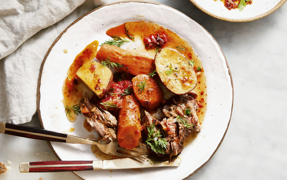 Double-the-Vegetables Pot Roast Recipe