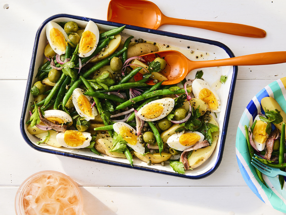 Green Bean Salad Recipe with Potatoes and Eggs