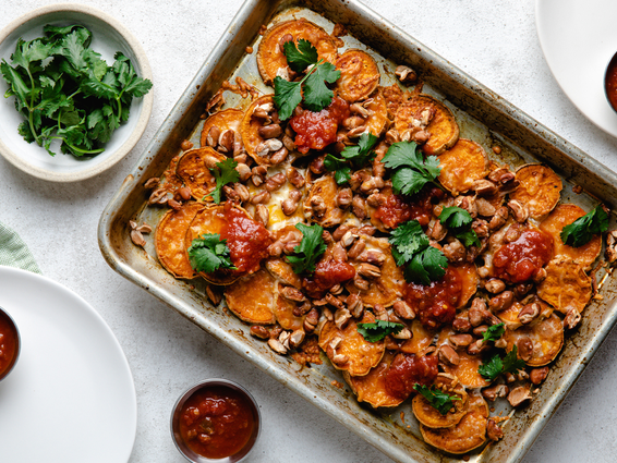 Healthy Sweet Potato Nachos Recipe