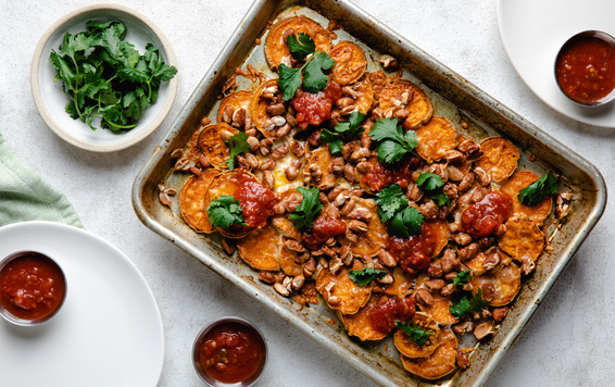 Healthy Sweet Potato Nachos Recipe