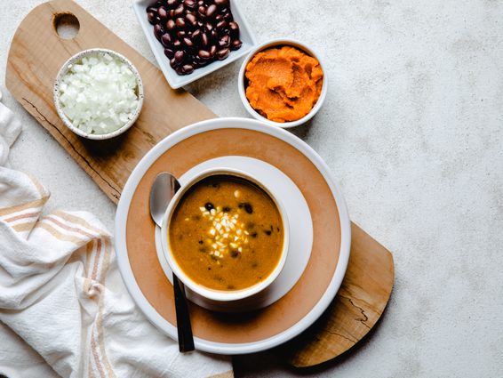 Pumpkin Black Bean Soup Recipe