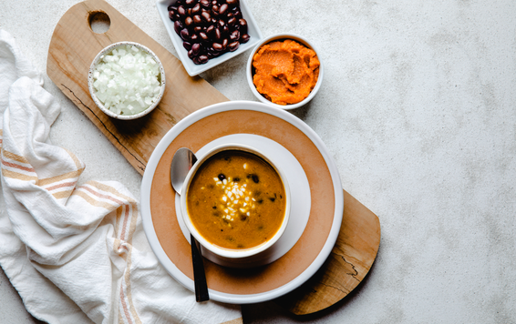 Pumpkin Black Bean Soup Recipe