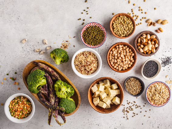6 Maneras de Consumir más Proteínas Vegetarianas